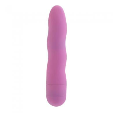 SE000415-2 First Time Mini Power Swirl Vibrator Waterproof 4.5 Inch - Pink - Image 1