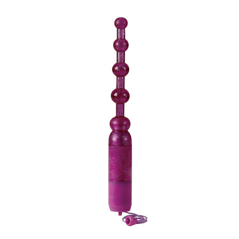 SE132914Bulk Vibrating Pleasure Beads Purple - Image 1