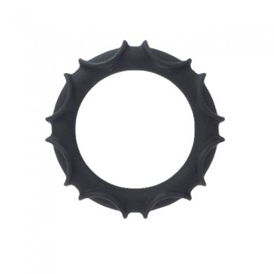 SE136825-2 Atlas Silicone Ring- Black - Image 1