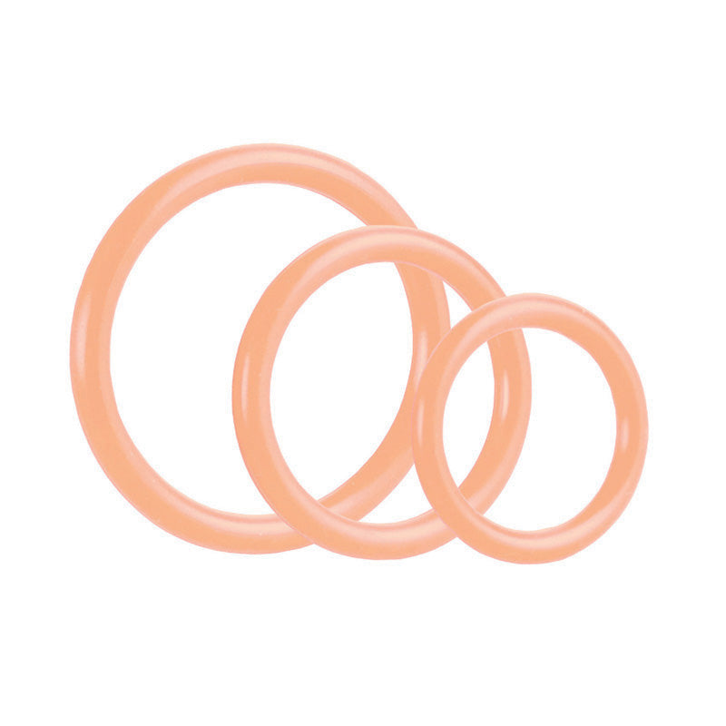 SE142101bulk Tri Rings - Natural - Image 1