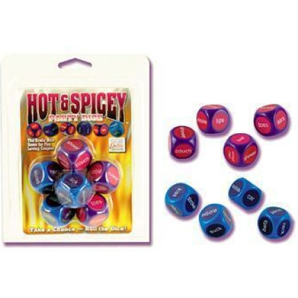 Hot and Spicey Party Dice