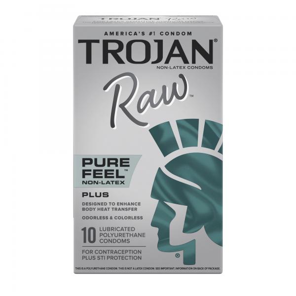 T999836409b20e33a65 Trojan Magnum Non-latex 10 Pack - Image 1