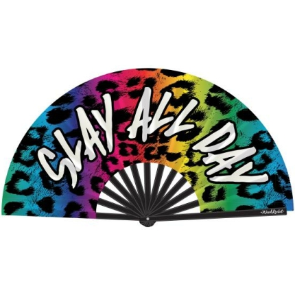 Slay All Day Hand Fan (net)