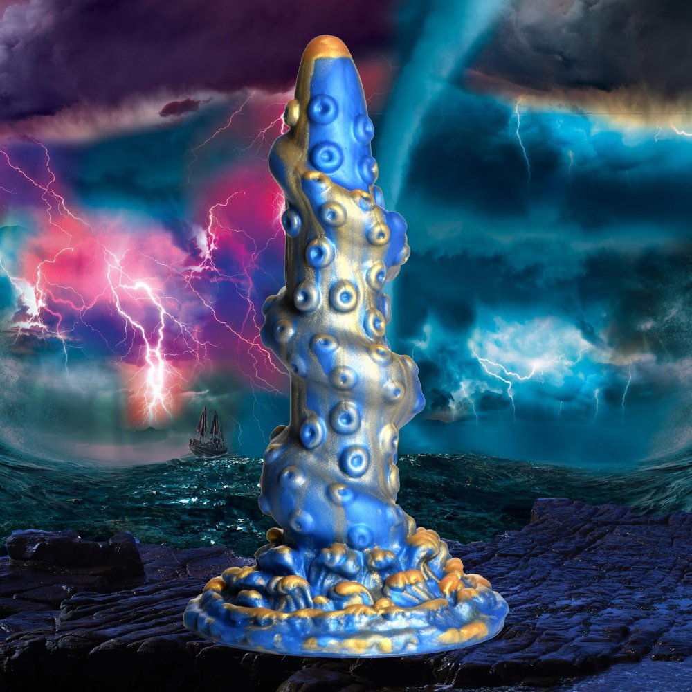 ak108-main-001_1000x1000_aa969ac6-0adb-415e-8b6c-8d27d0ff1fef Creature Cocks Kraken Blue/gold - Image 1