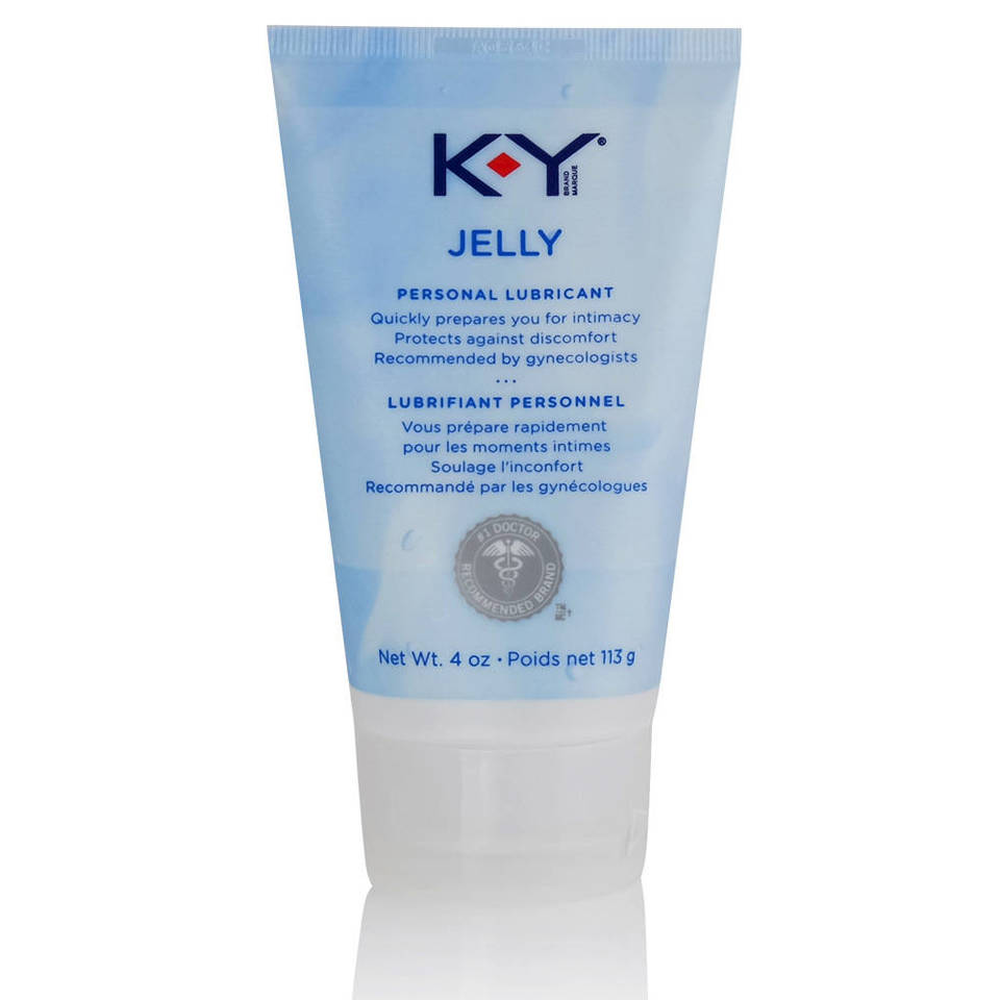 b2f6a9ce172133fda07828fd89fccf3d K-Y Jelly 4oz Tube Personal Water Based Lubricant - Image 1