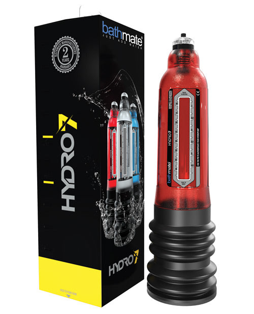 hydro7bathmatepenispumpred_2ec0d78f-49d3-4d91-ae74-b27e0903ec0d Bathmate Hydro 7 Hydropump - Red - Image 1