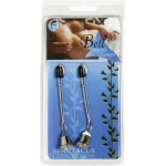 Bell Nipple Clamps Tweezer Style Rubber Tipped Adjustable - Image 2